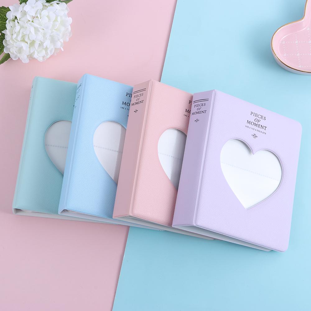 PISTA Album Đựng Ảnh 64 Ngăn Cho Ảnh Polaroid 3 inch Giá Đỡ