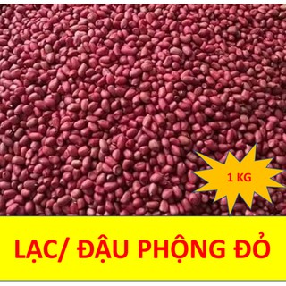 Đậu phộng đỏ, sống, lạc nhân túi 1kg