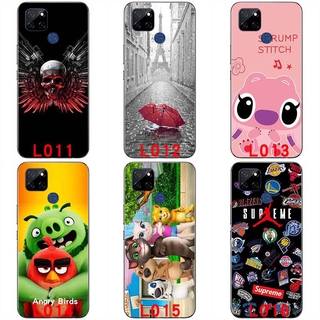 Ốp điện thoại bằng TPU silicone mềm nhiều màu cho REALME V3 5G