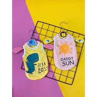 Áo thun mùa hè cho chó mèo