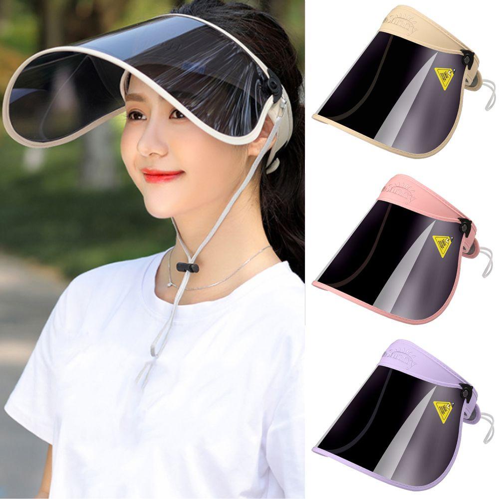 WONDER Mũ Chống Nắng Kèm Tấm Che Mặt Có Thể Gấp Gọn Tiện Dụng Cho Nam Và