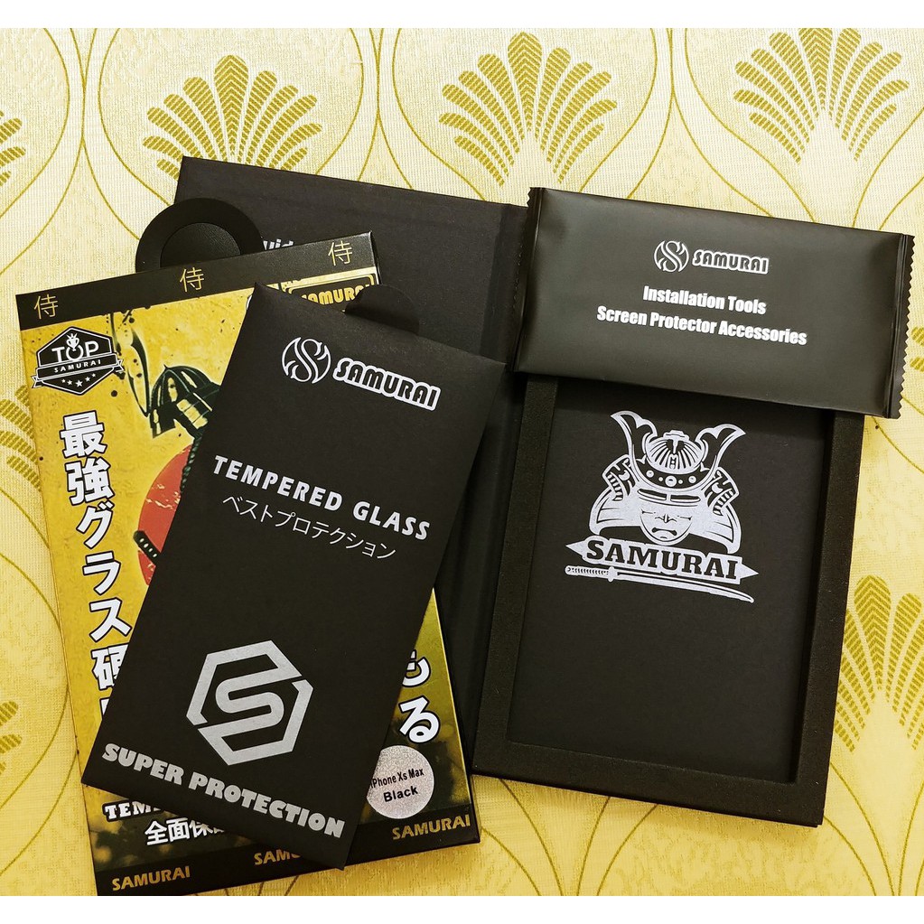 Kính cường lực full màn hình Iphone 6 7 8 X XS XR 11 pro max Samurai xịn hơn kingkong