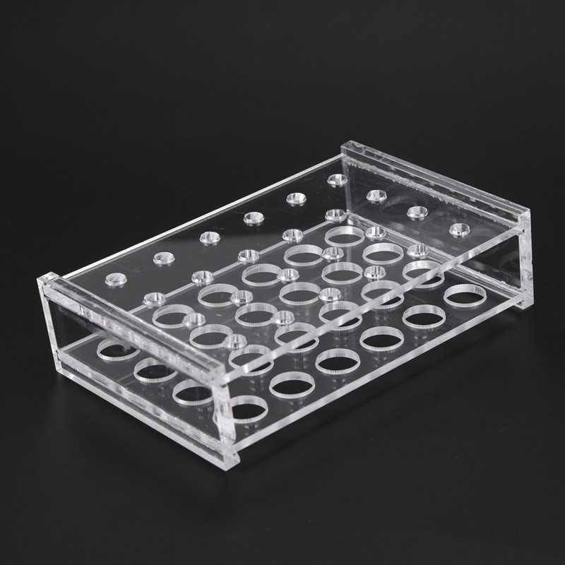 Giá đỡ ống ly tâm 24 lỗ bằng nhựa 1.5ml 11mm chuyên dụng