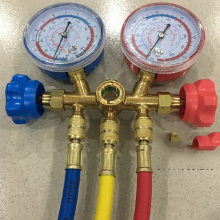 ĐỒNG HỒ GAS ĐÔI ĐO ÁP SUẤT GAS MÁY LẠNH