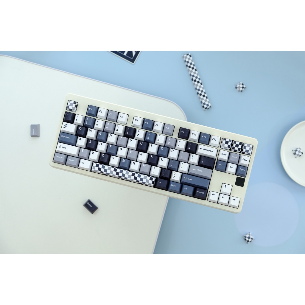 GMK Mosaic Keycaps, 134 phím PBT Keycaps Cherry Profile DYE-SUB Cá nhân hóa GMK Keycaps cho bàn phím cơ