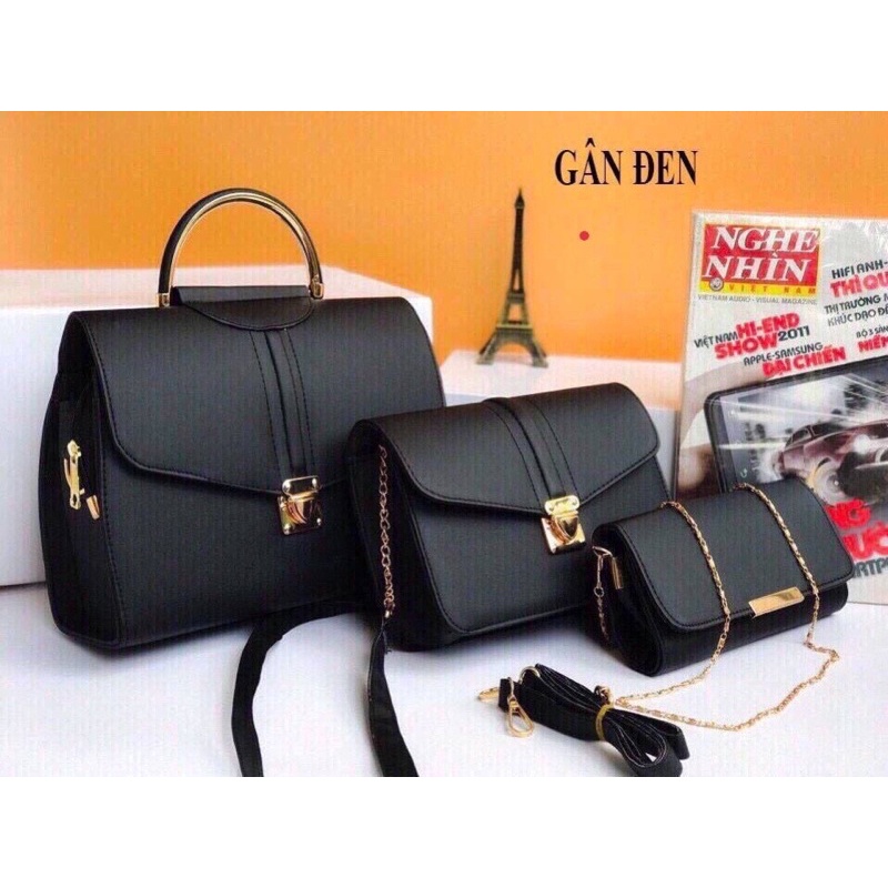 Túi xách thời trang nữ gân, túi xách