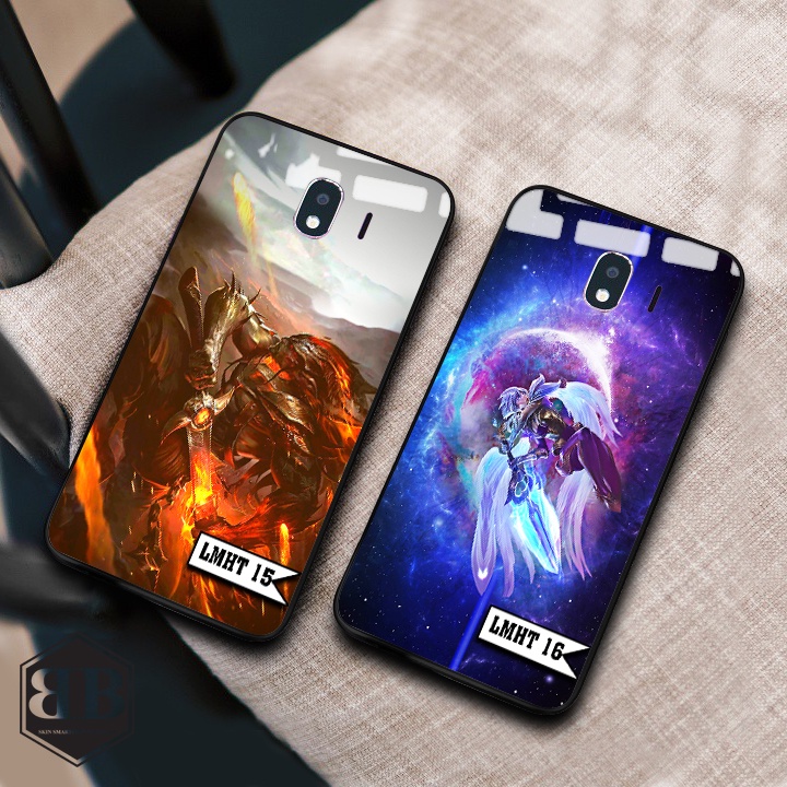 Ốp lưng kính cường lực Samsung Galaxy J4 2018 các tướng hình liên minh huyền thoại