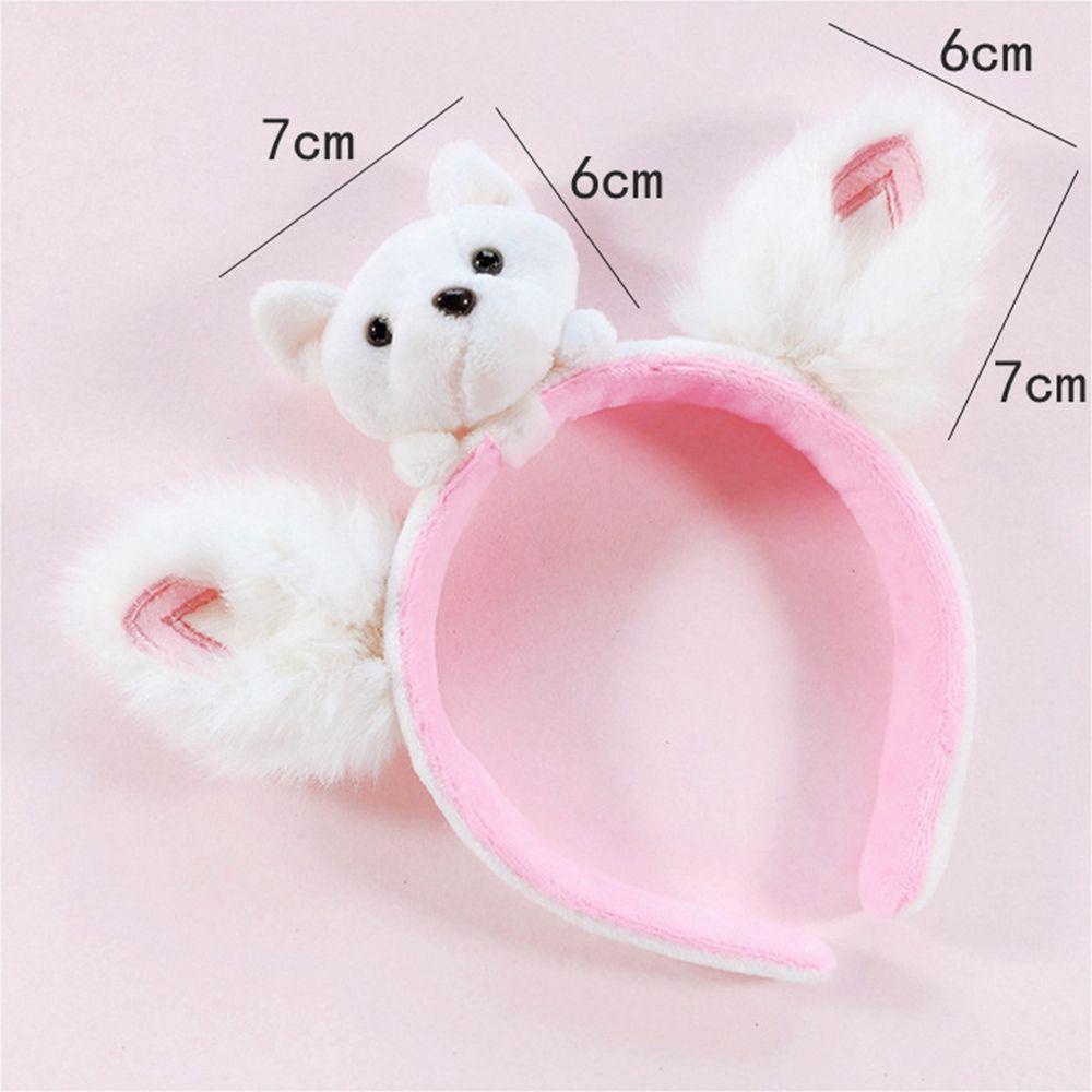 Băng Đô Tai Mèo Bằng Lông Nhung Dùng Hóa Trang / Rửa Mặt Cho Nữ