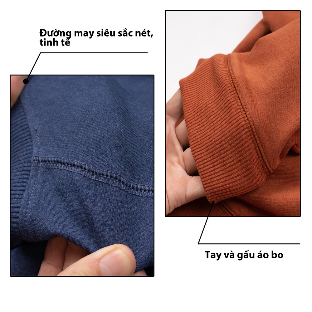 Áo Nỉ Nam Trơn 5S Cổ Tròn (7 màu),Phom Ôm Trẻ Trung, Màu Sắc Cơ Bản Dễ Phối Đồ | BigBuy360 - bigbuy360.vn