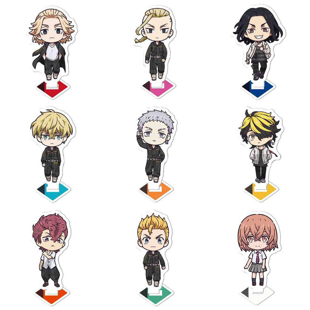 Giá đỡ Đồ trang trí nhân vật anime Tokyo Revengers bằng acrylic