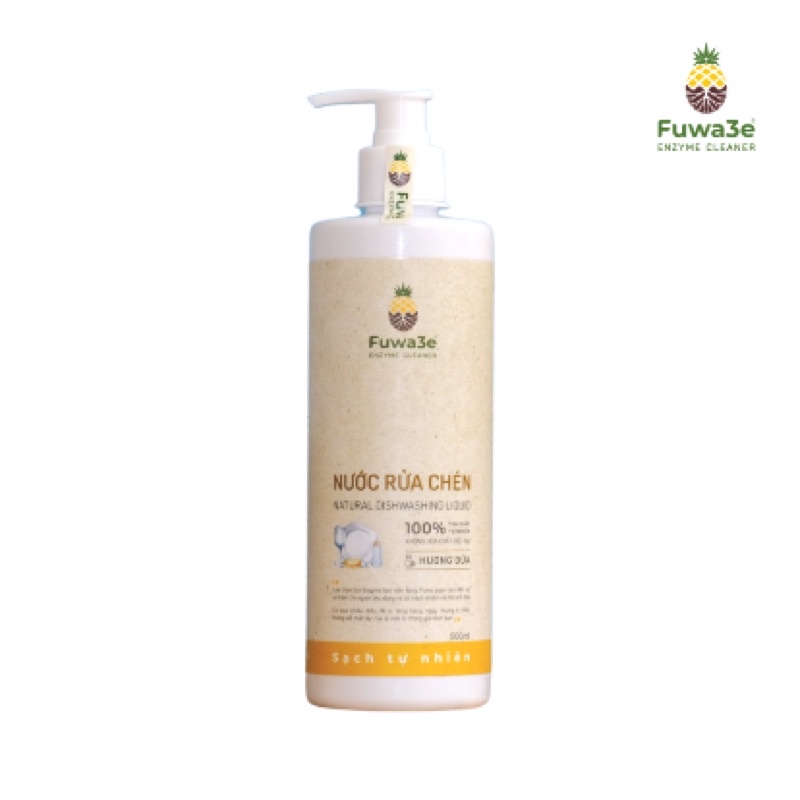 Nước rửa chén từ enzyme Fuwa3e