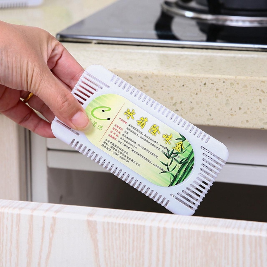 Hộp Khử Mùi Tủ Lạnh Than Hoạt Tính An Toàn Tiện Lợi