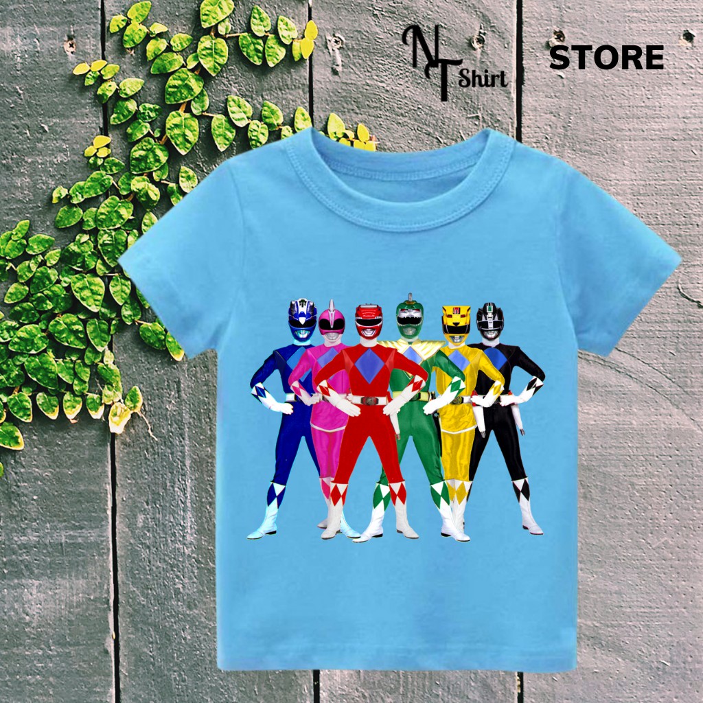 Áo thun bé trai và bé gái, Áo phông trẻ em in hình Anh Em Siêu Nhân , Áo cotton xịn mặc mát thoải mái NTshirt 05