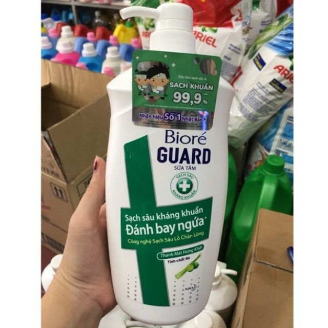 Sữatắm Bioré Guard Kháng Khuẩn Thanh Mát Hứng Khởi