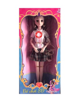 Hộp búp bê 60 cm - mắt chớp
