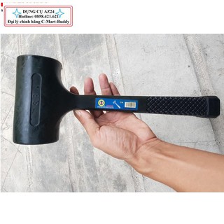 1800g Búa cao su giảm chấn động 4lb G0003-4 C-MART (Dungcu.az24 chuyên hàng Đài Loan)
