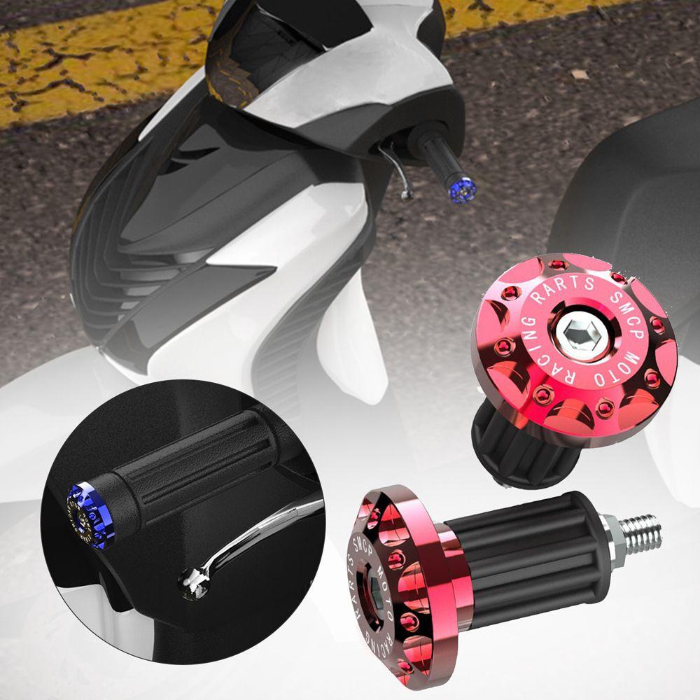 BERNARDO CNC Metal Motorcycle Handle Bar Ends Slider Handlebar End Plugs Motor Bike Grips Accessories Parts Handlebar Caps Handlebar Counterweight Plug Dirt Bike Accessories Dirt Bike Parts Handle Bar Grips Ends Dirt Bike Handlebar Ends/Multicolor