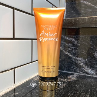 [CÓ SẴN - Fullsize 236ml] Dưỡng Thể Victoria’s Secret Amber Romance Fragrance Body Lotion VS VIC không nhũ