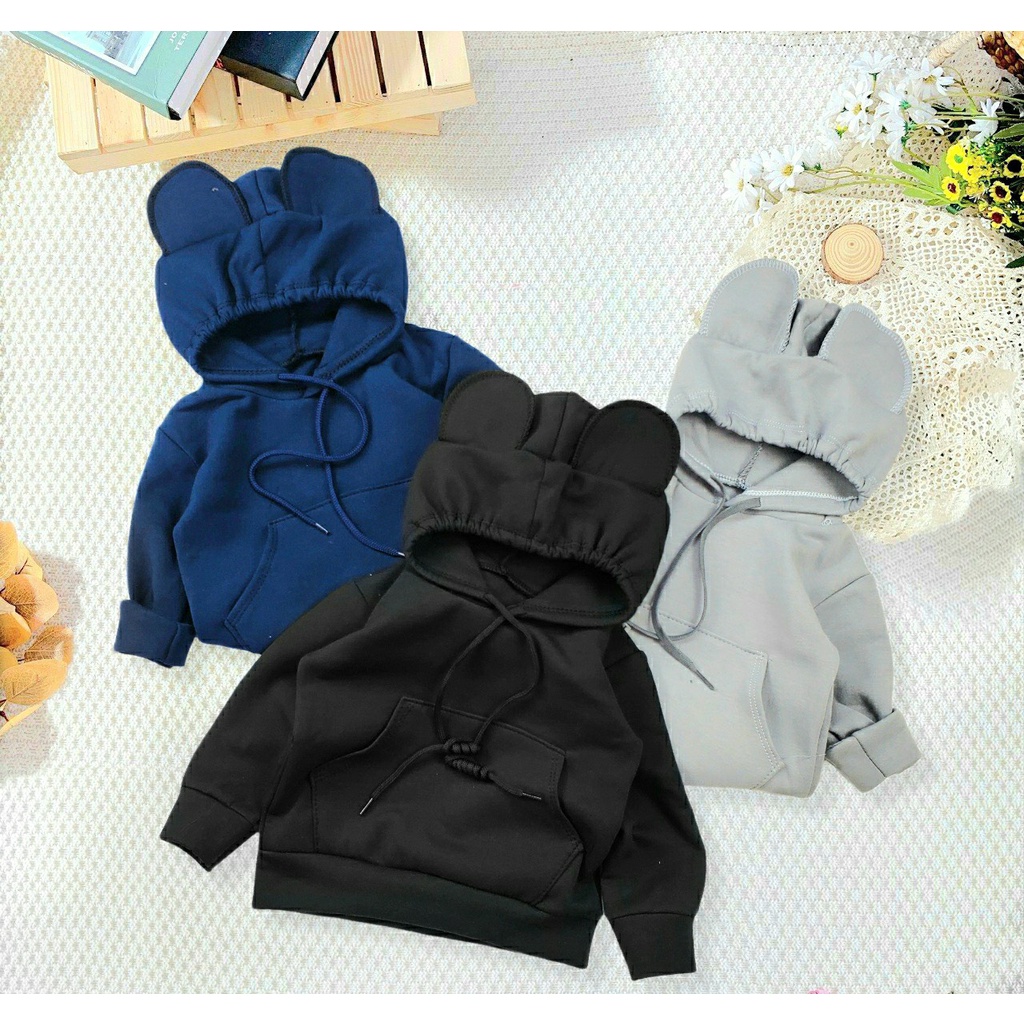 Áo hoodie cho bé, áo hoodie cho bé trai, bé gái chất da cá siêu đẹp SG45