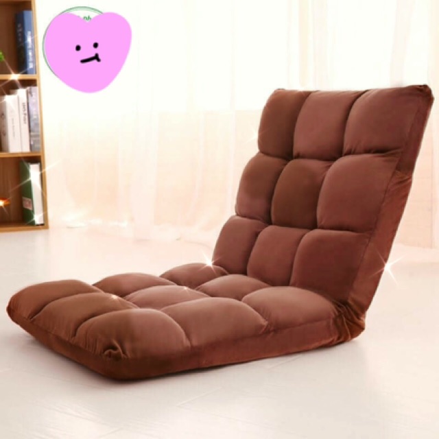 COMBO Ghế tatami kèm gối bệt tựa lưng. Ghế lười 5 cấp độ nhung mềm mịn
