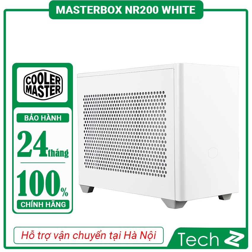 Vỏ case Cooler Master MasterBox NR200 White (Mini ITX Tower/Màu trắng)