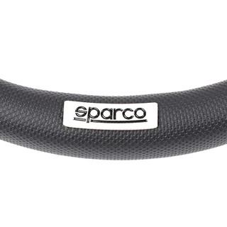 Bọc vô lăng Sparco SPC1113BK (Đen viền chỉ đỏ)