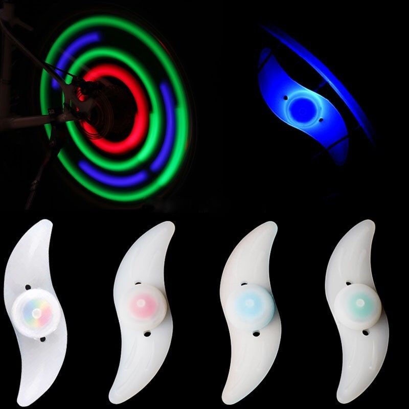 Đèn xe đạp không thấm nước 3 chế độ chiếu sáng đèn led bánh xe đạp dễ lắp đèn cảnh báo an toàn cho xe đạp
