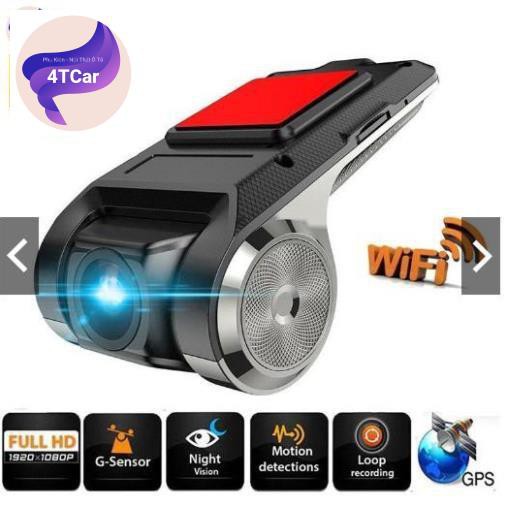 Camera Hành Trình Xe Hơi Hỗ Trợ Ghi Hình Ban Đêm 1080P_u2 có ADAS- GPS - Lưu Tốc Độ