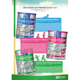 Sữa Hoàng Gia Úc Premium Gold 1 2 3 (900)