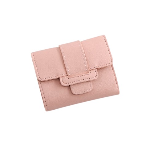 Ví Nữ 💜𝗙𝗥𝗘𝗘𝗦𝗛𝗜𝗣 💜Ví Ngắn Nữ Mini Cầm Tay Khóa Cài Chữ Thập Siêu Đẹp Gập 3 Bỏ Túi Nhiều Ngăn Tiện Dụng VD13 - VIMITA