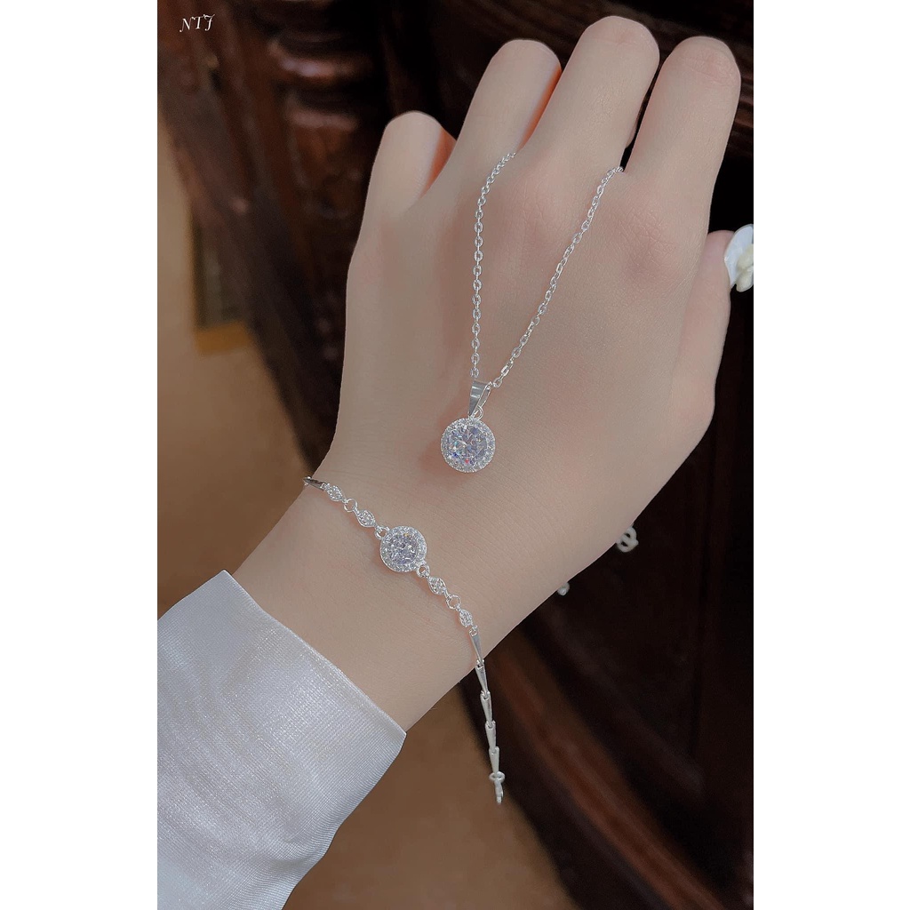 Set bộ dây chuyền, lắc tay bạc ta ( có bán lẻ)