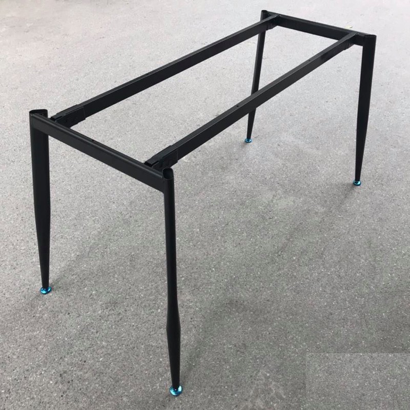 CHÂN BÀN ĂN THÉP SƠN TĨNH ĐIỆN ĐEN