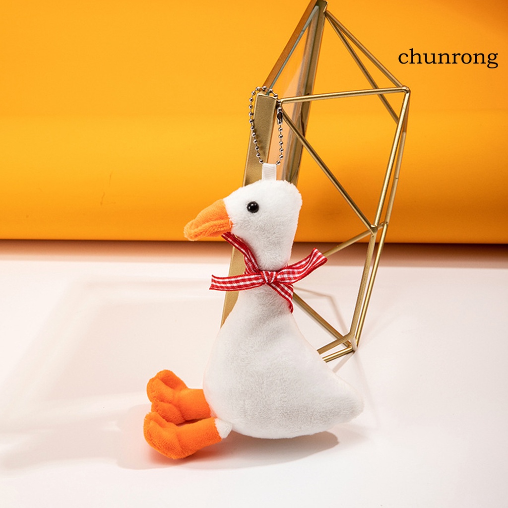 Cr Móc Khóa Hình Chú Vịt Nhồi Bông Nhiều Màu Sắc Dễ Thương