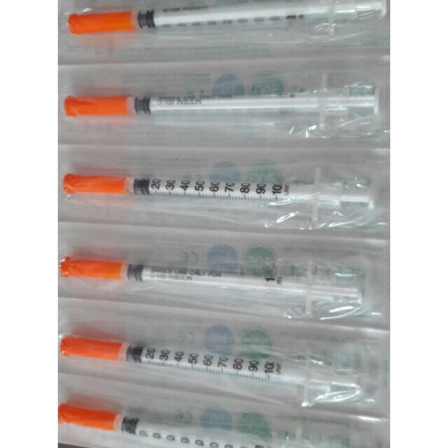 Bơm tiêm 1ml (100 cái) xả kho giá đặc biệt ưu đãi