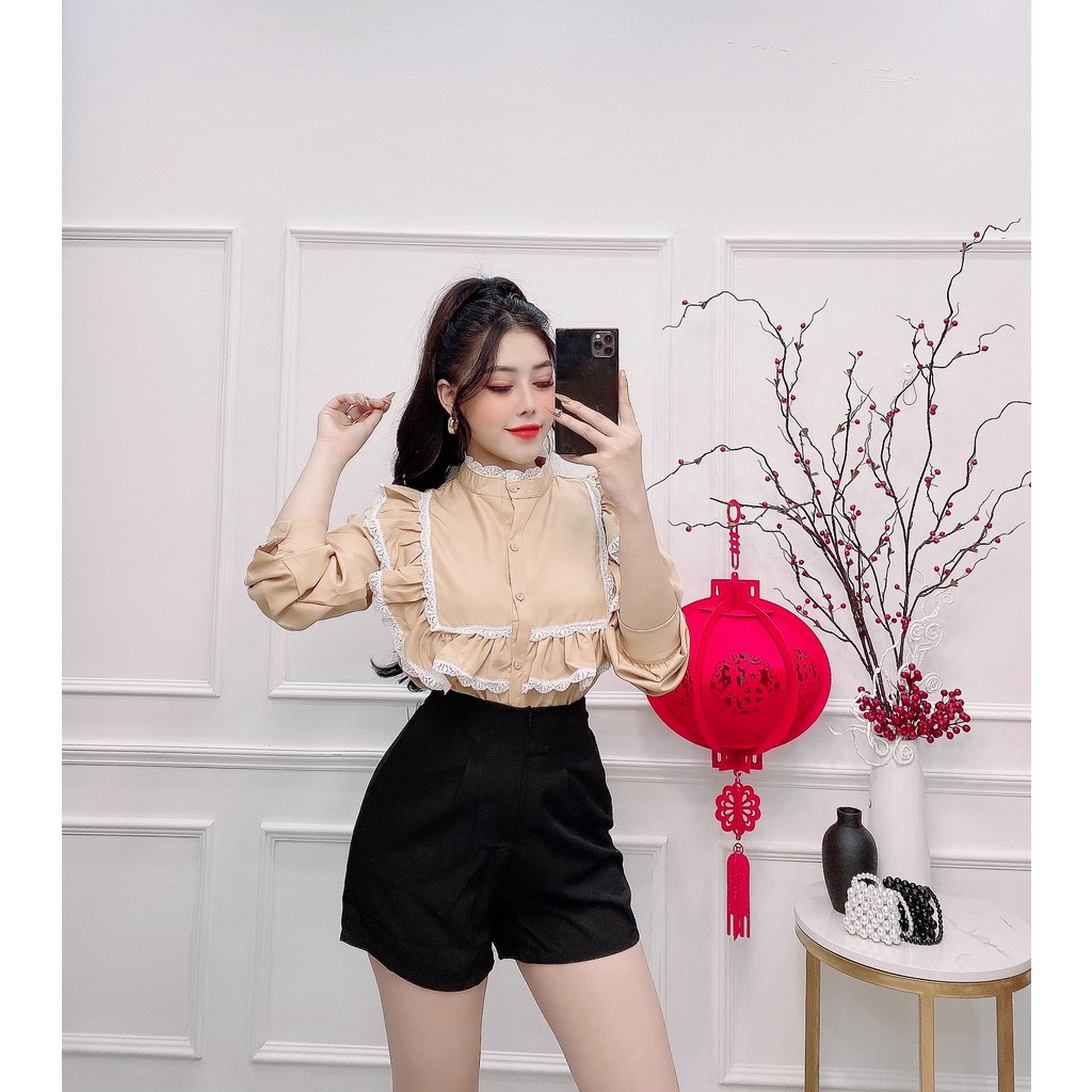 [Mã FAMARAL2 giảm 10K đơn 50K] Set đùi nữ, set nữ quần short áo kiểu new trend đủ size S M L SKUS-12