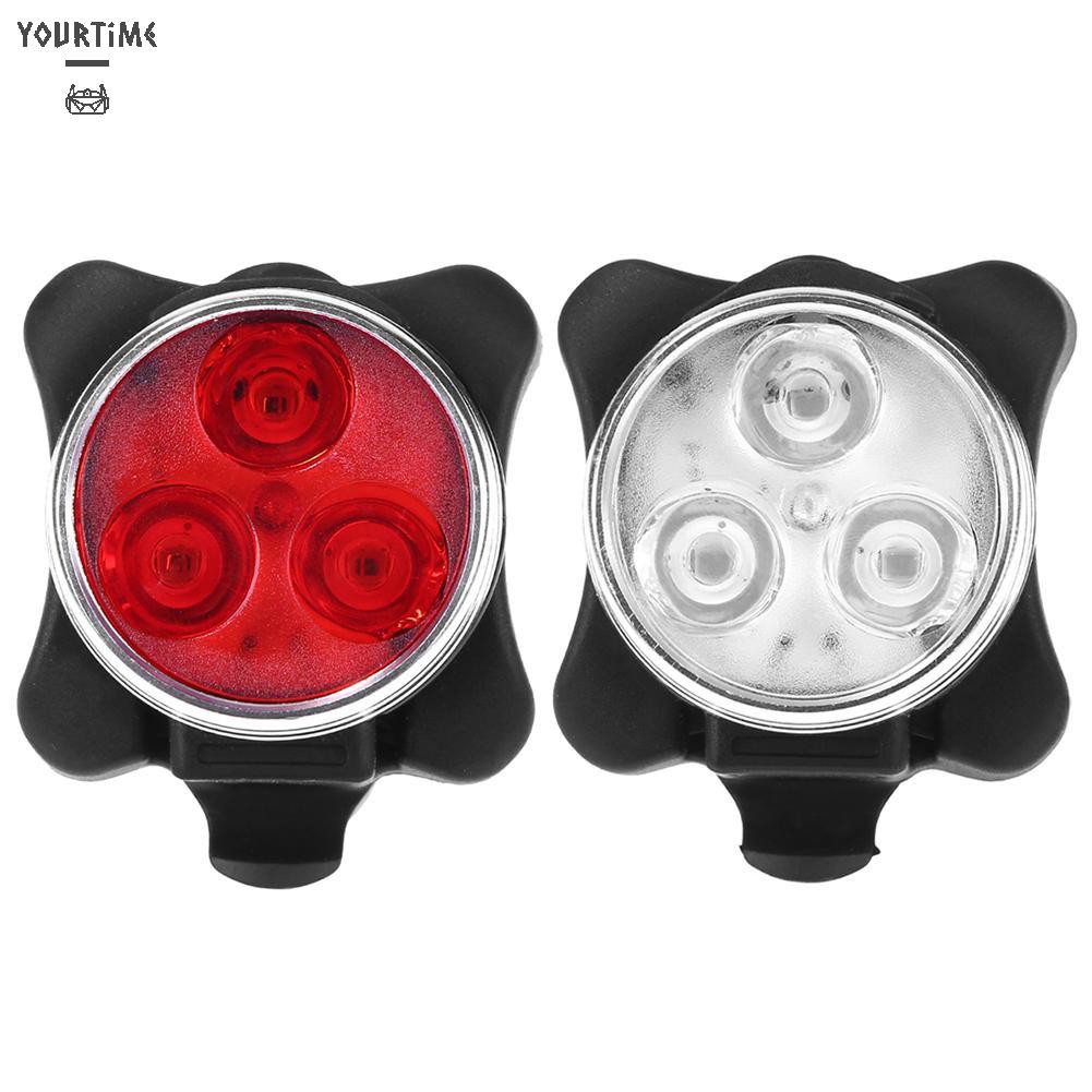 Đèn Led Chiếu Hậu 3 Chế Độ Sạc Usb Dành Cho Xe Đạp