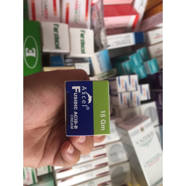 Kem Fucidic acid -B 15g hỗ trợ trong viêm da cơ địa , viêm da tiếp xúc
