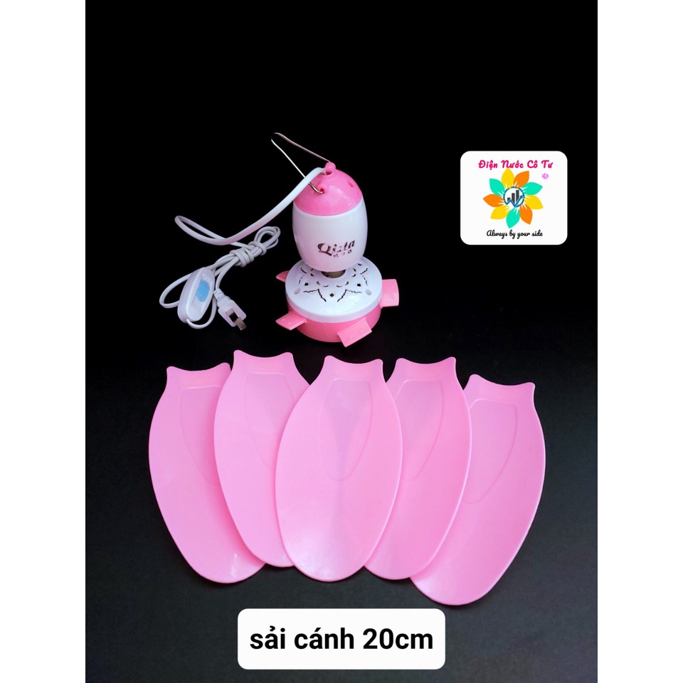Quạt trần mini quạt treo mini sải cánh 20cm AC220V