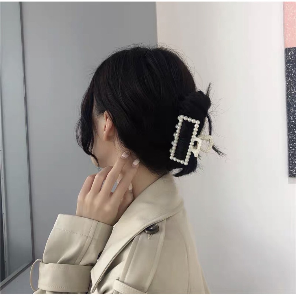 Kẹp tóc đính đá, kẹp đính ngọc cao cấp xinh xắn thời thượng dành cho nữ DAHABOO KT08