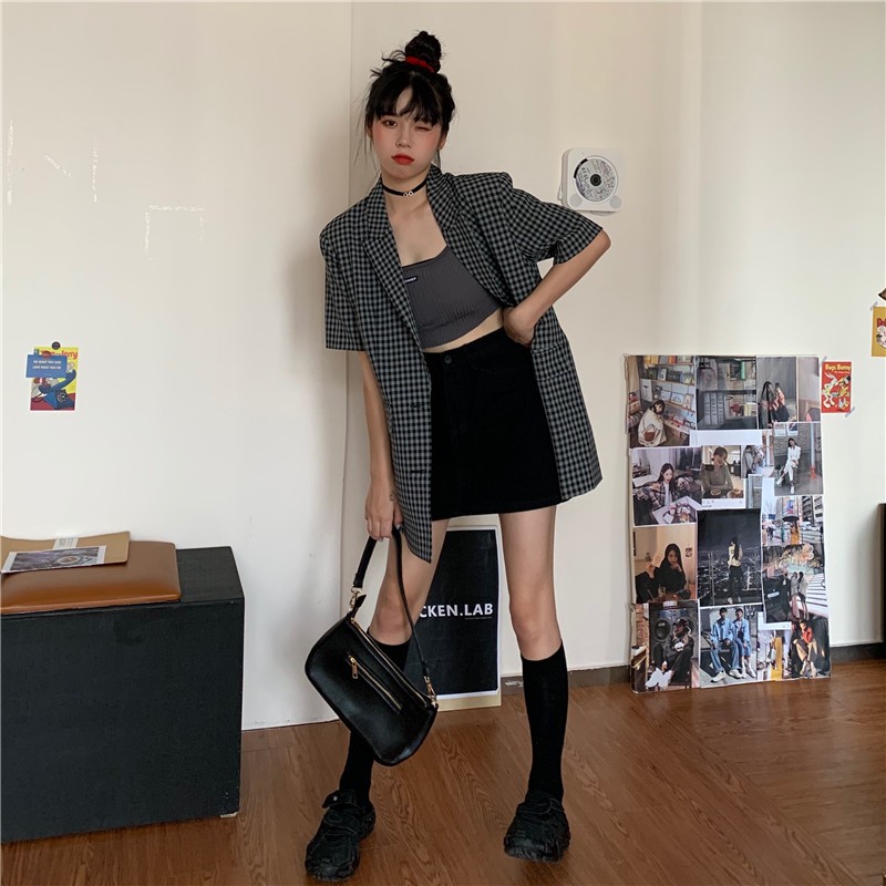 Áp vest tay cộc kẻ cá tính (Hàng order) | BigBuy360 - bigbuy360.vn