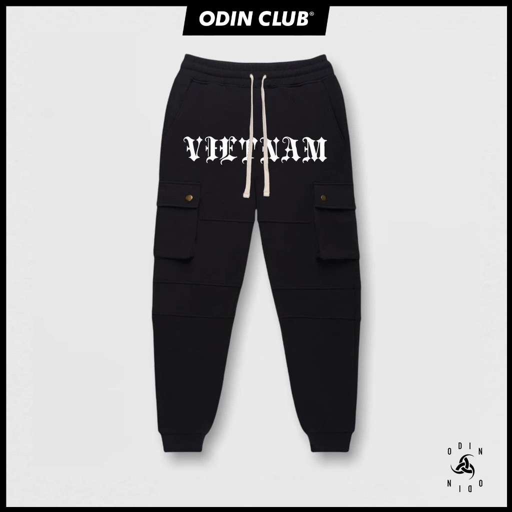 Quần Jogger Pants Nation, Quần Vải Ống Rộng Nam Nữ Unisex ODIN CLOTHING