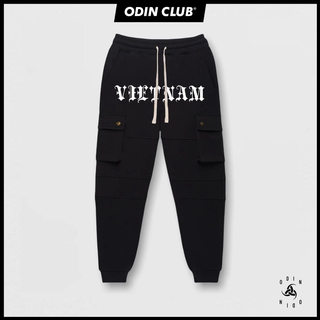 Quần Jogger Pants Nation, Quần Vải Ống Rộng Nam Nữ Unisex ODIN CLOTHING