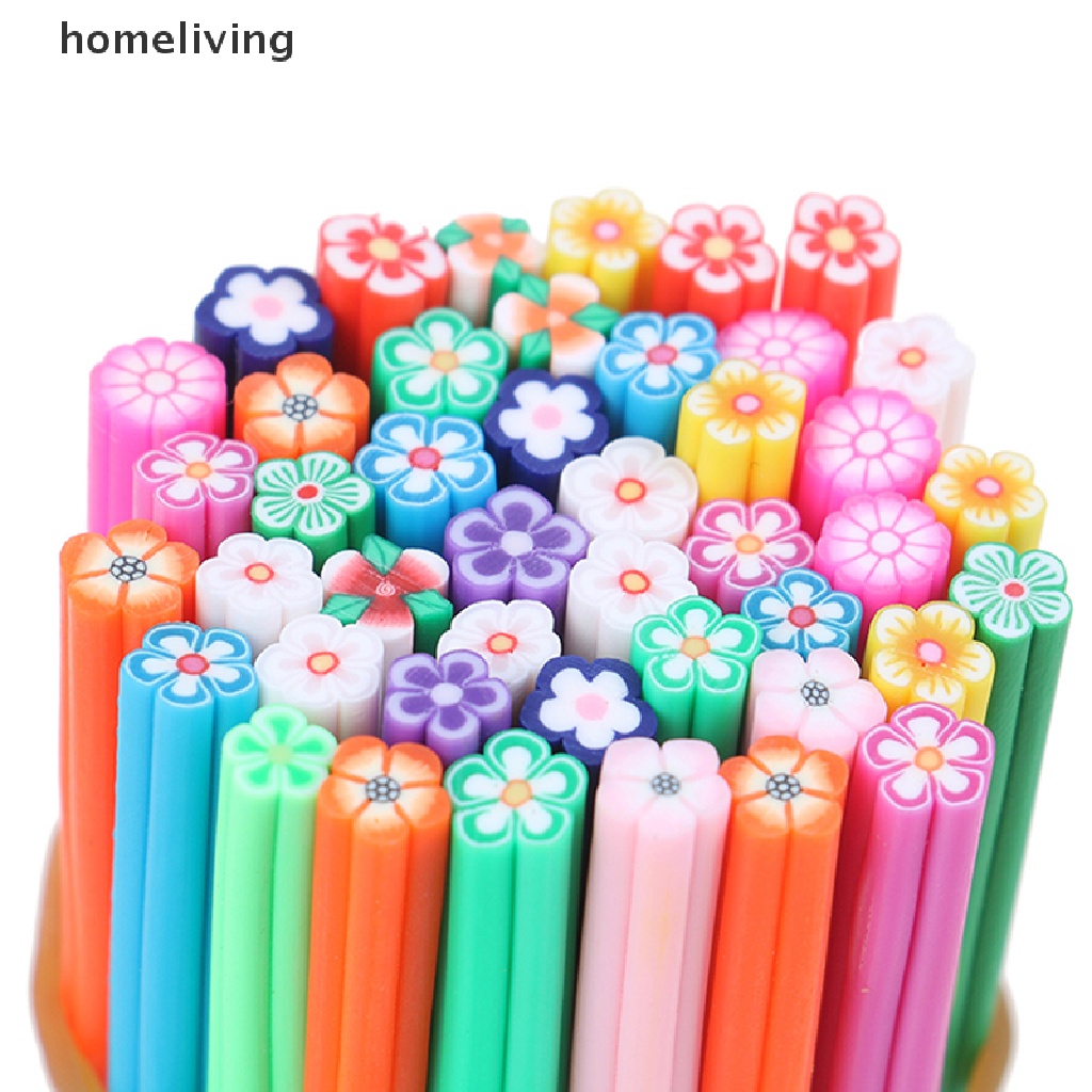 Set 10 Móng Tay Giả Hình Trái Cây Đất Sét Độc Đáo