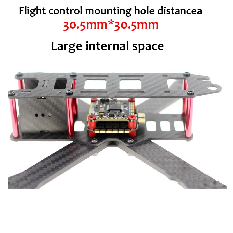 Máy Bay Điều Khiển QAV-R 220mm DIY Mini Bằng Sợi Carbon Nguyên Chất QAV-R 220mm