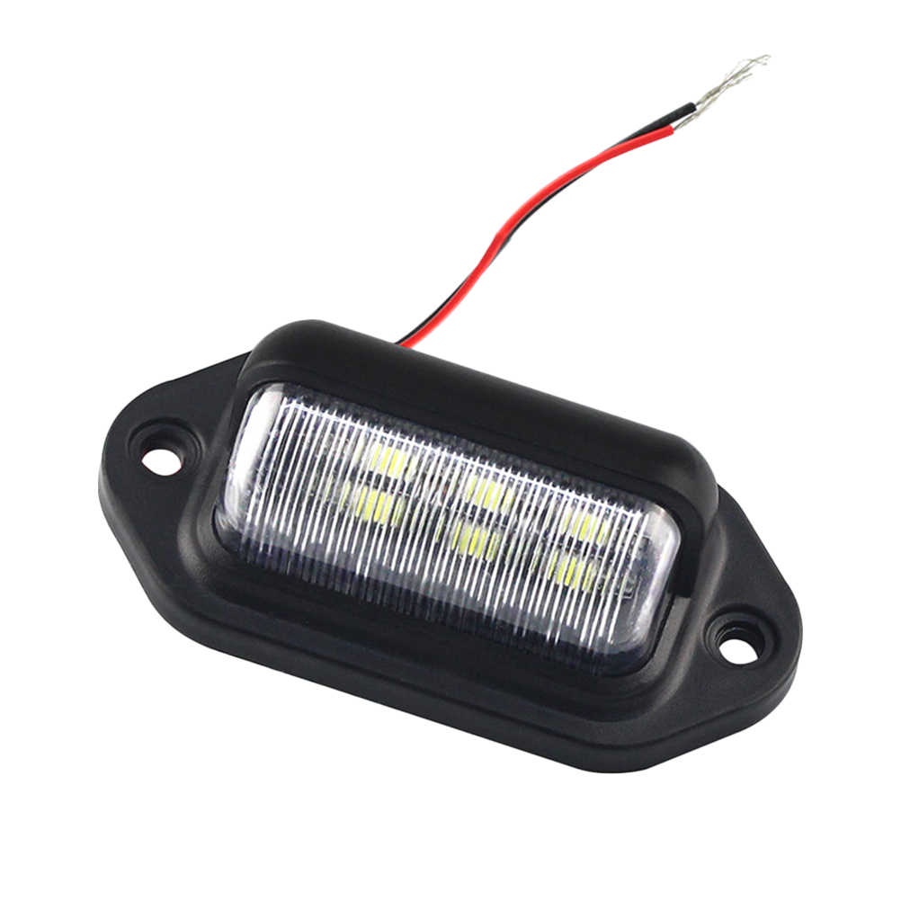 Đèn Chiếu Sáng Soi Biển Số Xe Ô Tô Xe Máy 6SMD