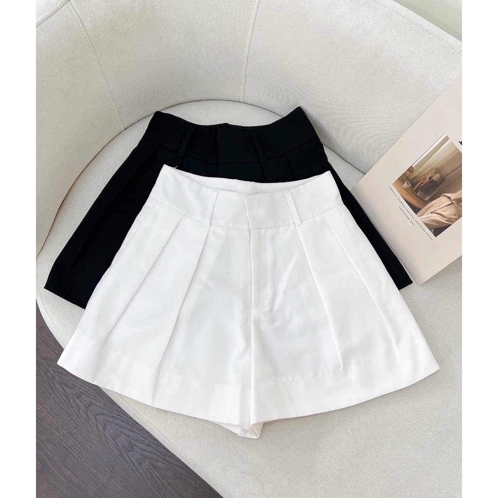 Quần kaki lưng cao xếp ly , Peace House Clothing