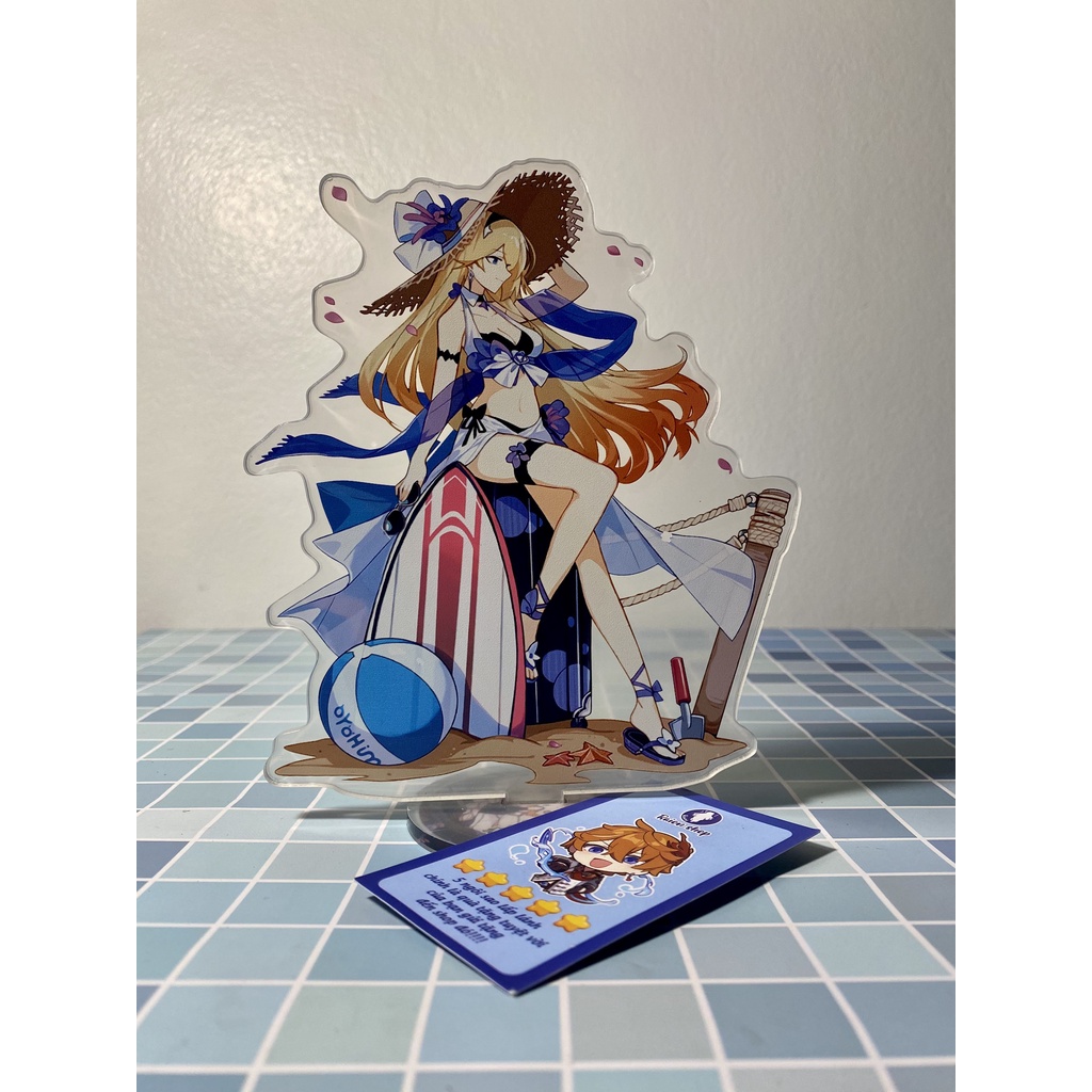 Mô Hình Standee Acrylic Mica Game Honkai Impact 3