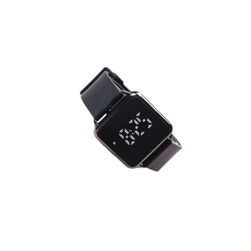 Đồng hồ điện tử mặt vuông tích hợp đèn LED kiểu dáng thời trang cho nam và nữ | BigBuy360 - bigbuy360.vn