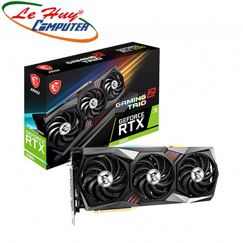 Card Màn Hình - VGA MSI RTX 3080 GAMING Z TRIO 10G LHR