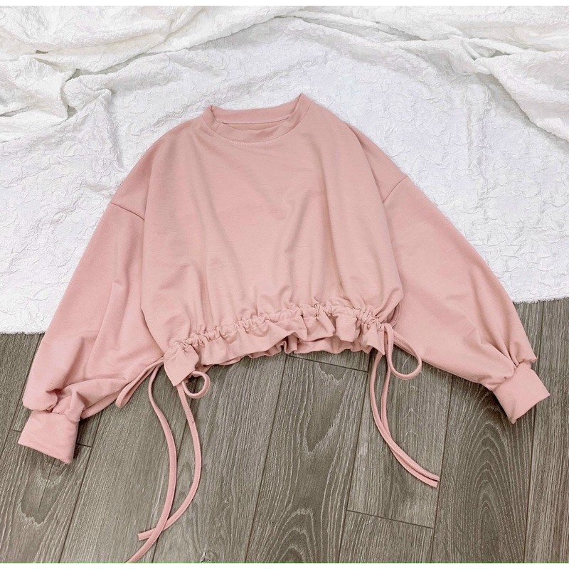 🌀Áo CropTop Rút Dây 2 Bên Cực Xinh